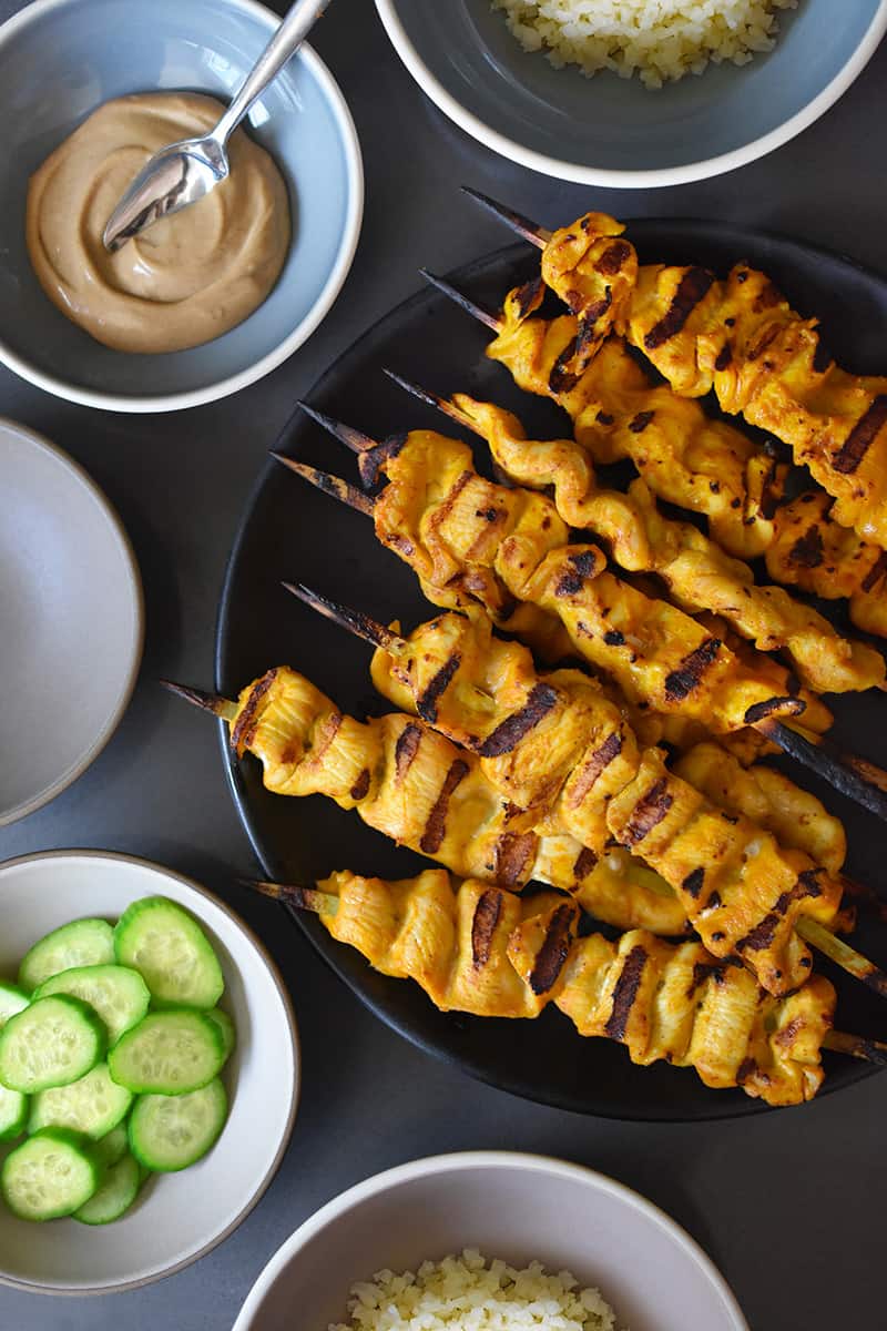 Chicken Satay (Whole30, Gluten Free)