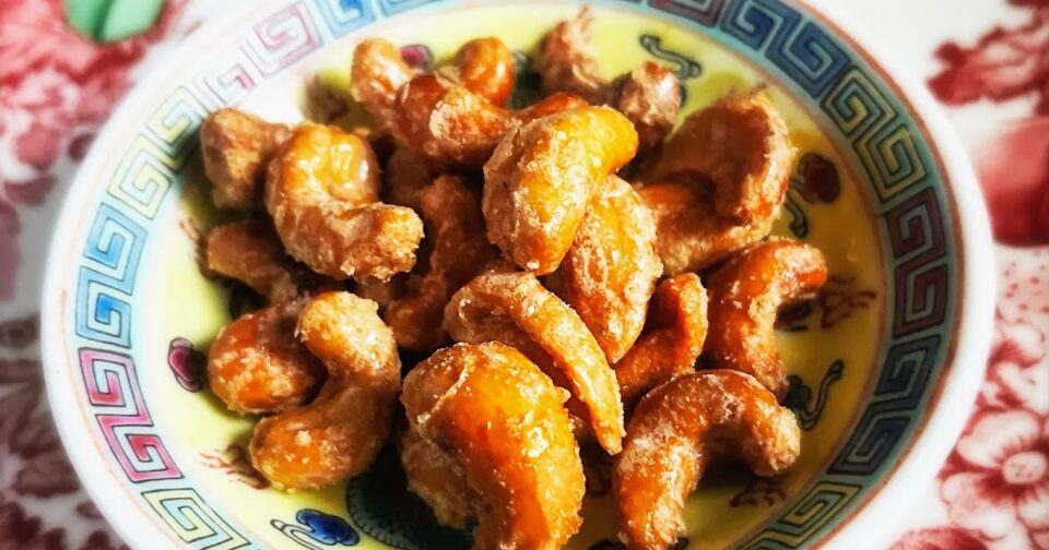 Chinese Candied Cashews  蜜汁腰果