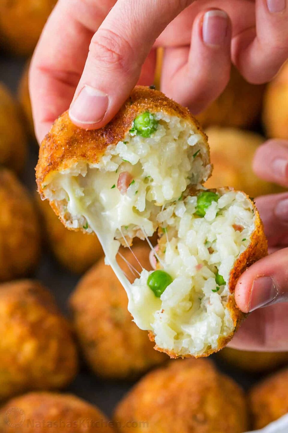 Arancini Rice Balls Recipe (VIDEO)