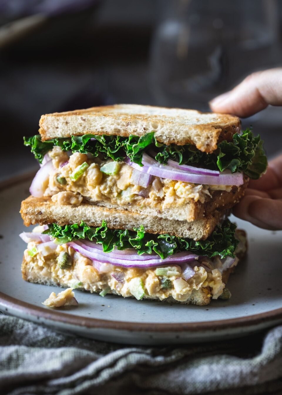 Chickpea Salad Sandwich