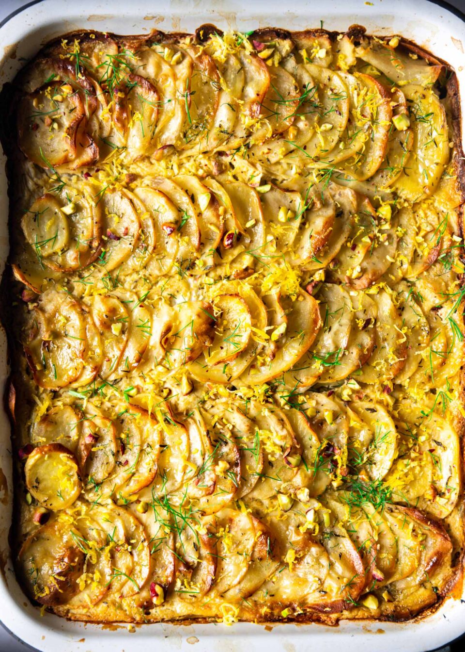 Creamy Potato and Fennel Bake