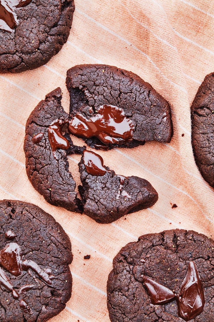 Aran’s Double Chocolate & Buckwheat Cookies