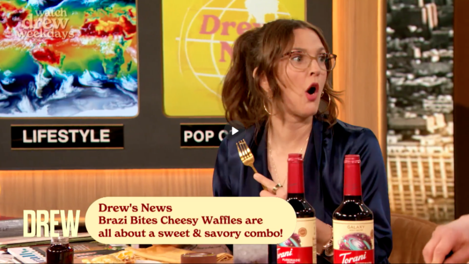 Brazi Bites Waffles featured on The Drew Barrymore Show!