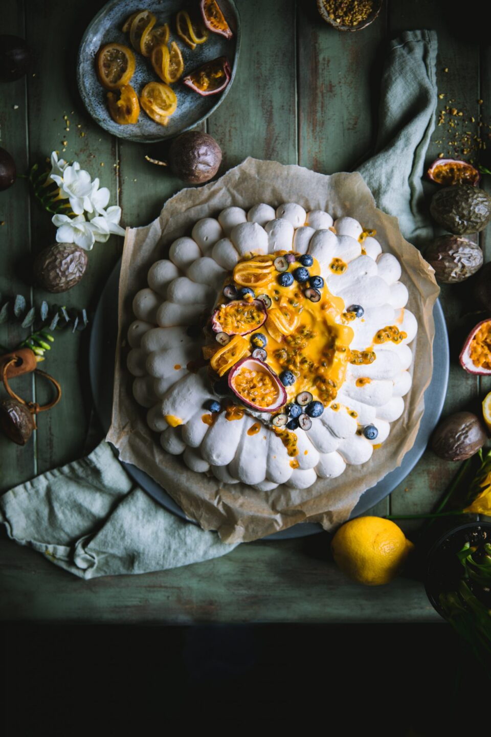 Passionfruit Pavlova