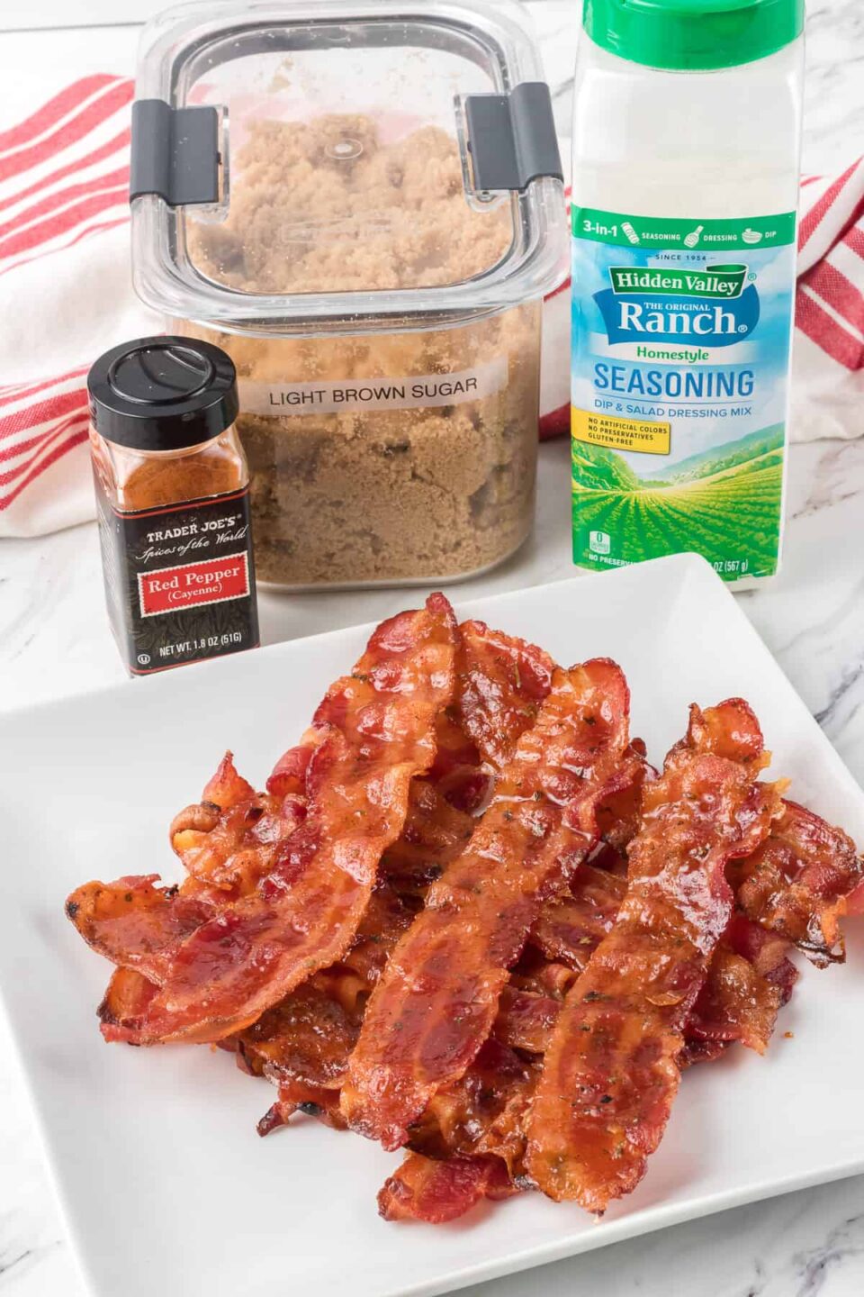 Sweet and Spicy Bacon