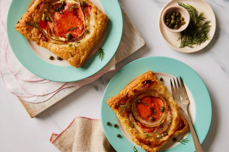 New Recipe Alert! Upside-Down Salmon and Cream Cheese Puff Pastries