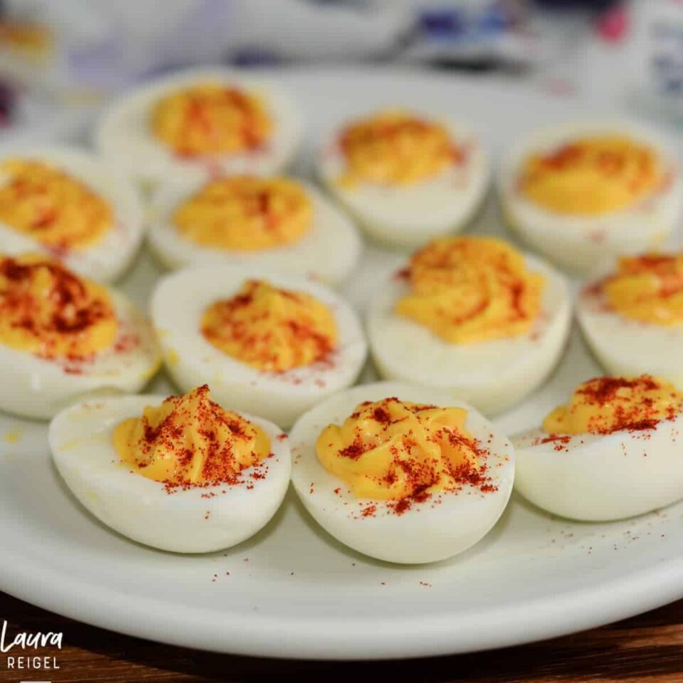 Classic deviled eggs