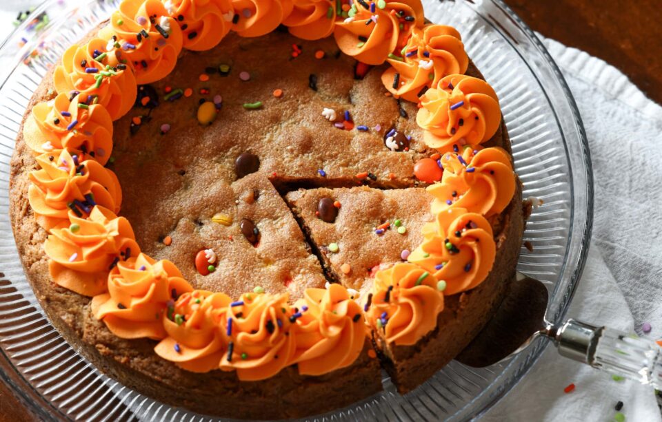 Halloween Cookie Cake