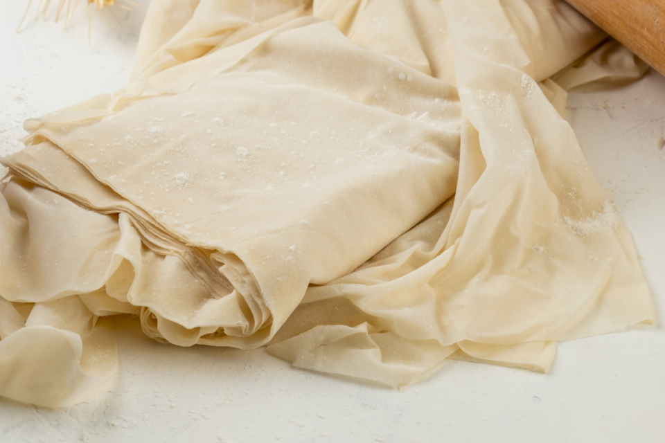 Phyllo Dough. Recipes with Phyllo Dough