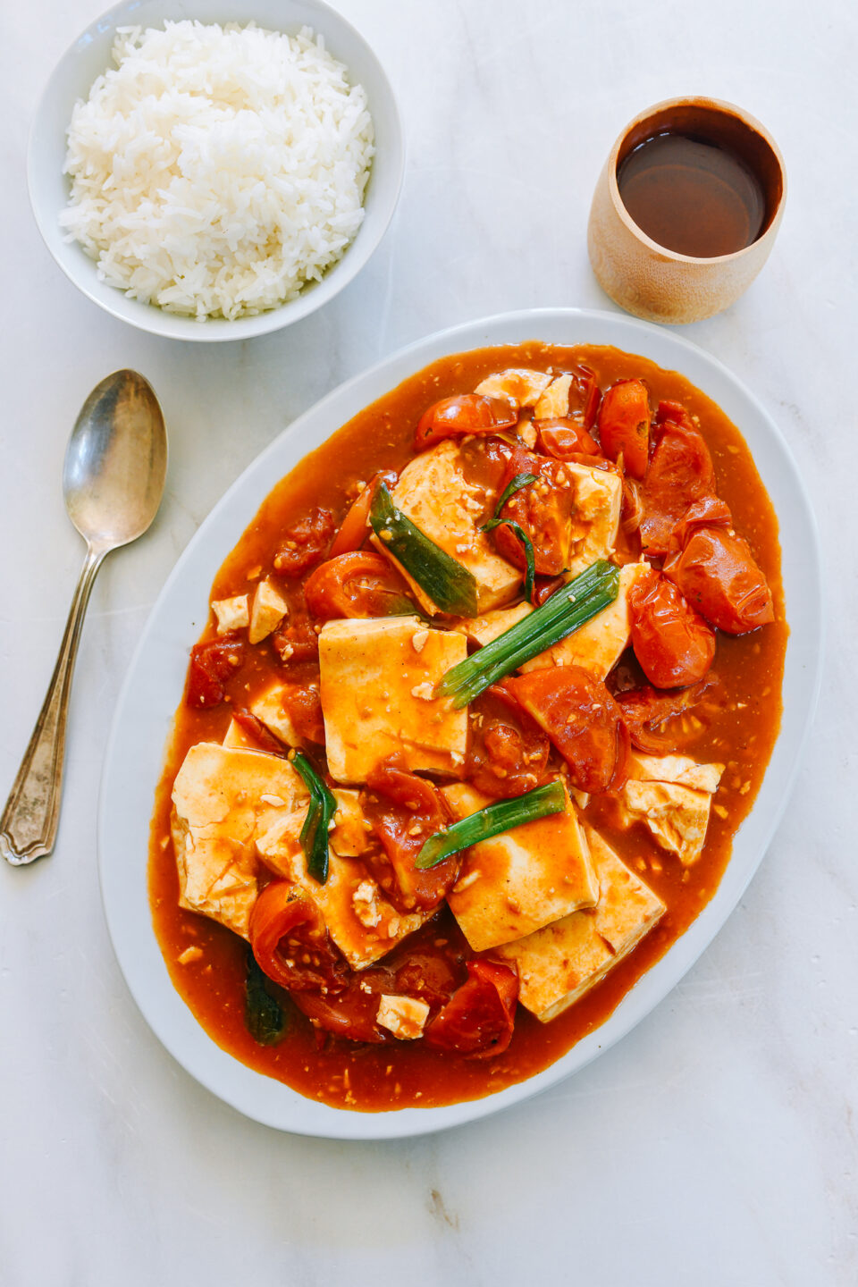 Tomato Tofu Stir-fry