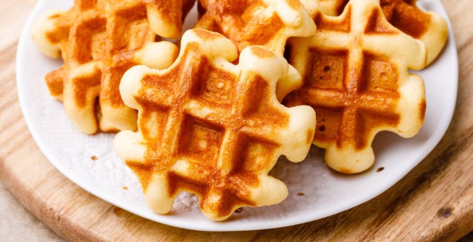 Maple Syrup Waffle Cookies