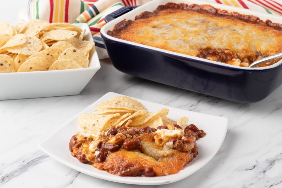 3-Ingredient Chili Cheese Dip