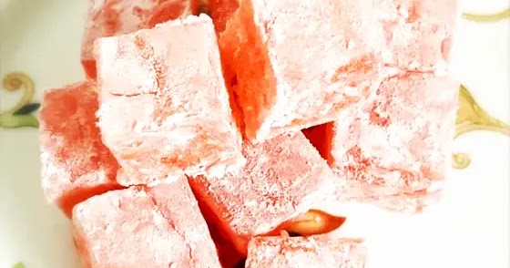 Homemade Turkish Delight Candy