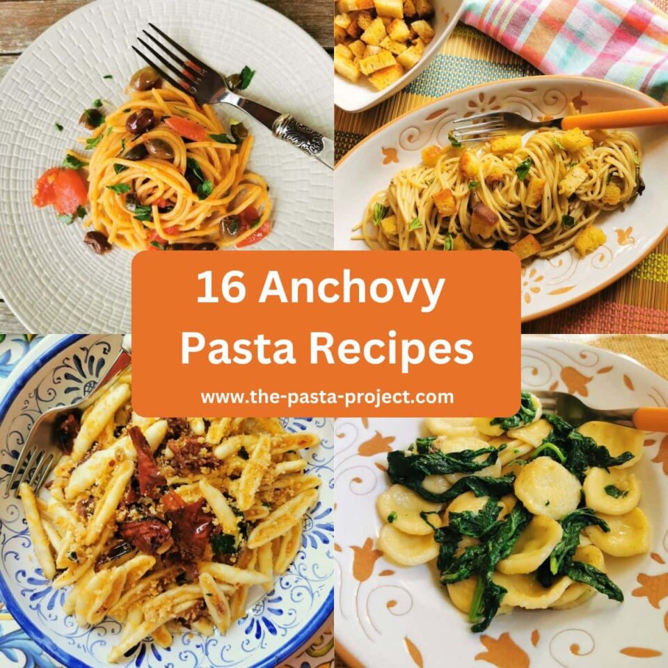 16 Pasta with Anchovies Recipes