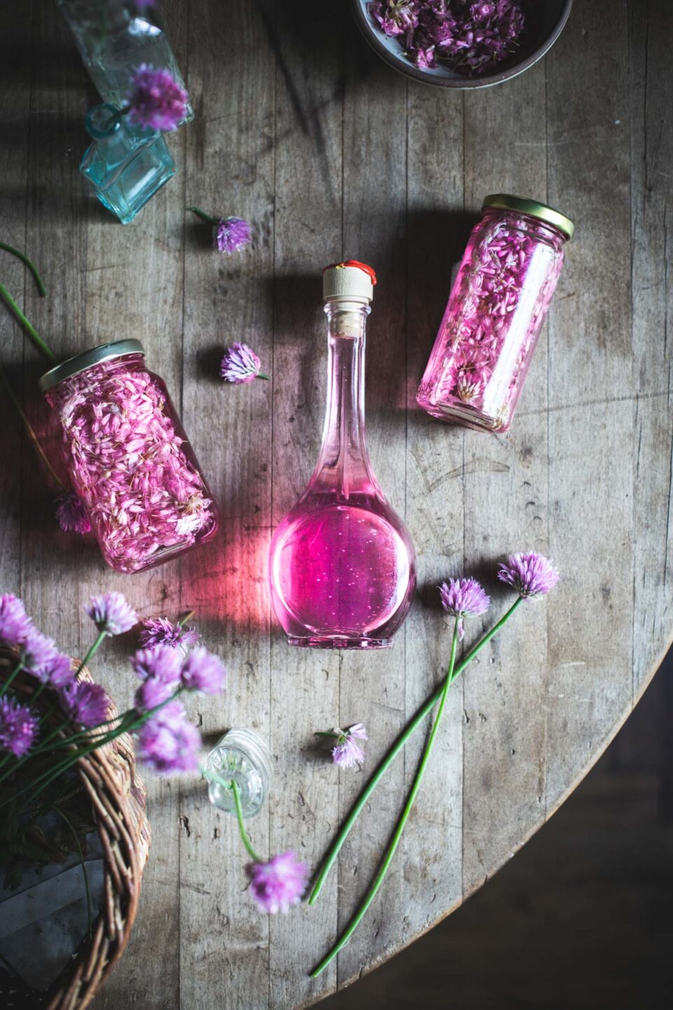 Chive Blossom Vinegar