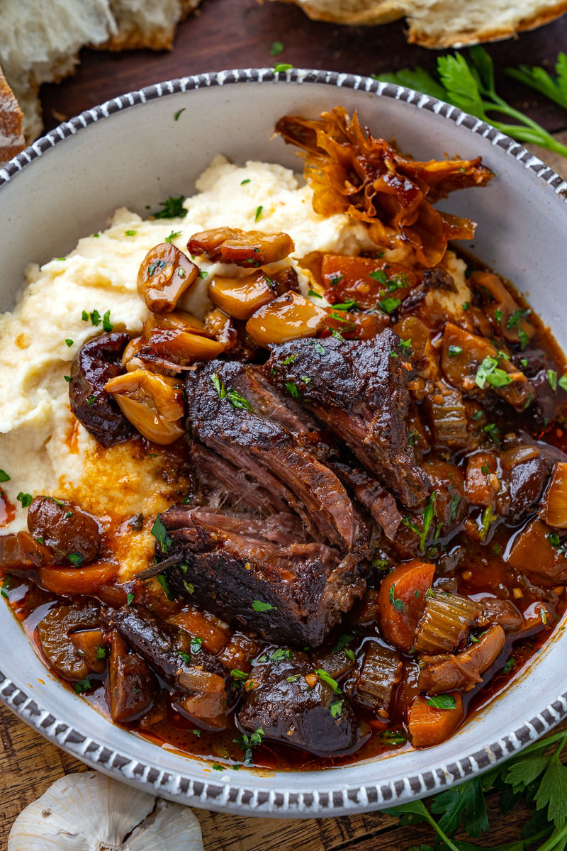 French Style Braised Short Ribs