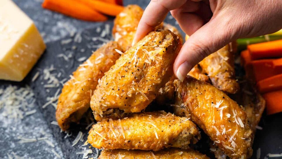 Garlic Parmesan Chicken Wings