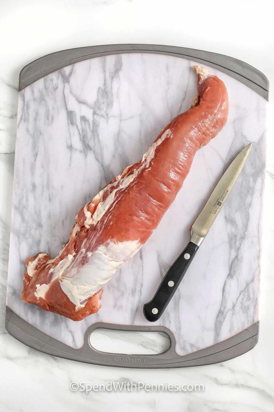 How to Remove Silverskin from Pork Tenderloin