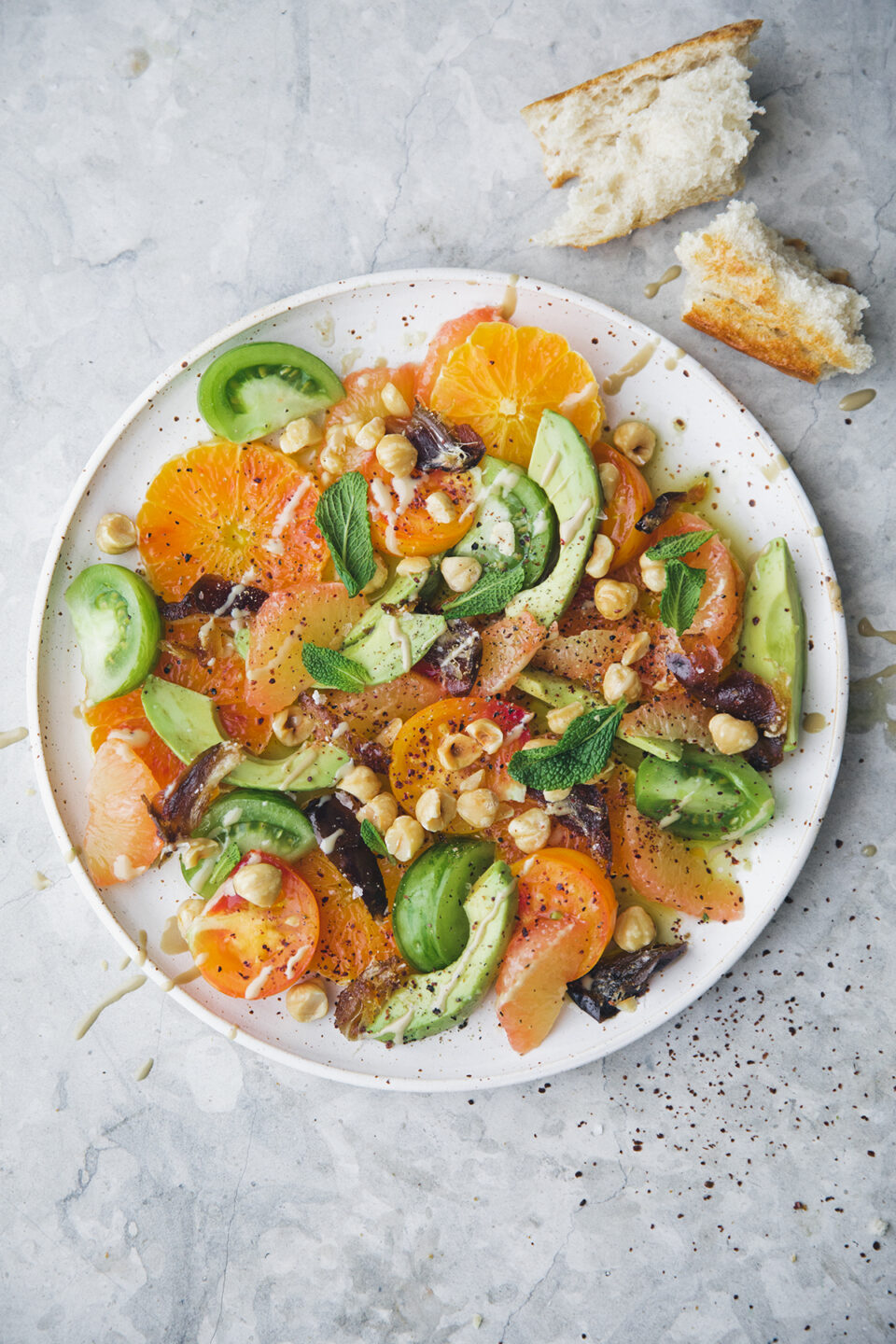 Orange, Date & Avocado Salad + Big Love April