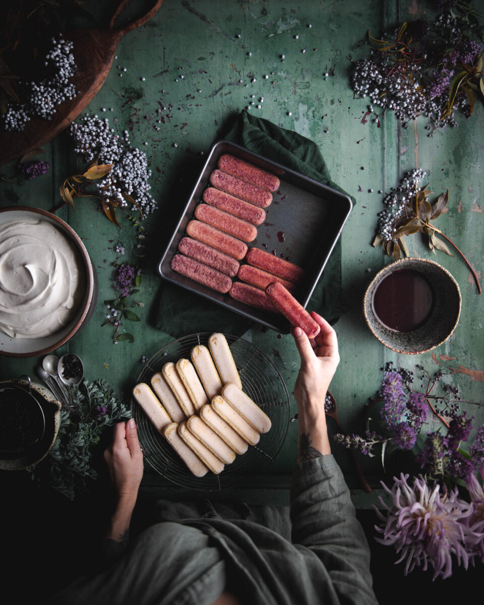 Elderberry Tiramisu