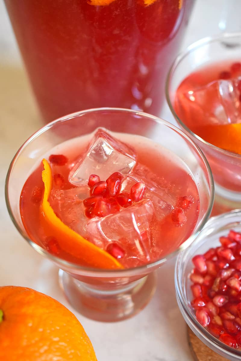 Pomegranate Orange Mocktail (Whole30)