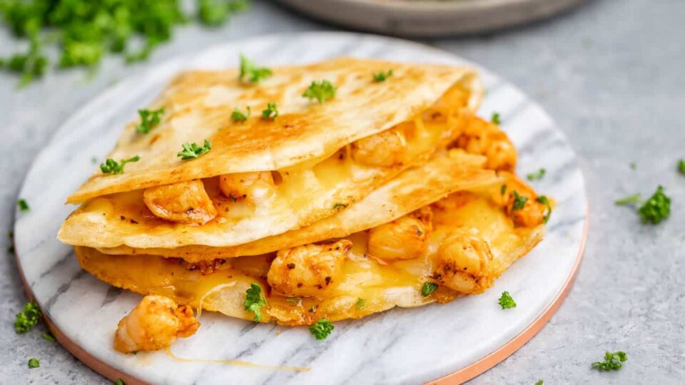 Shrimp Quesadillas