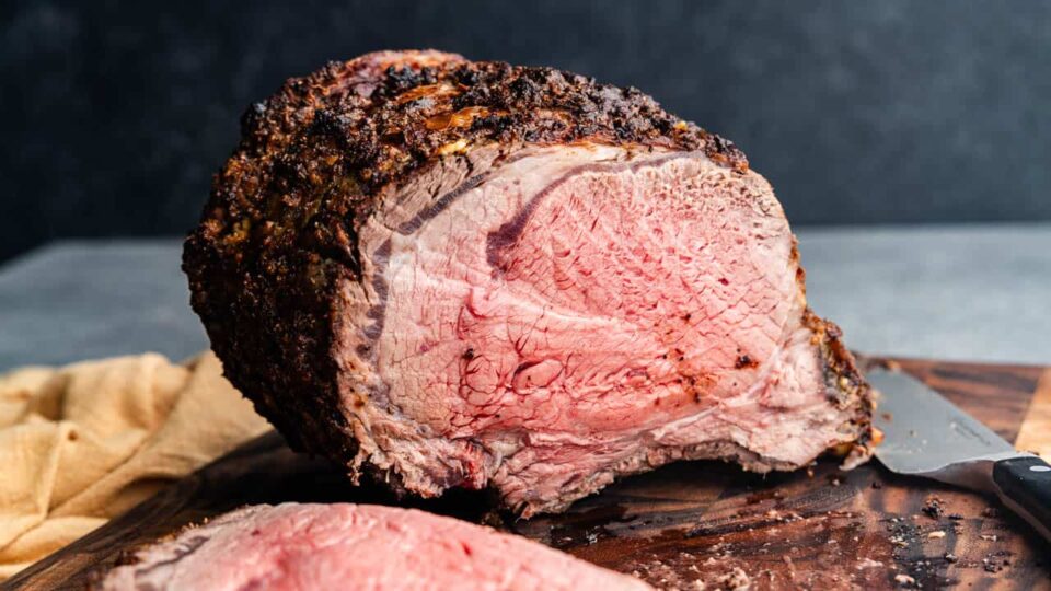 Steakhouse-Style Horseradish Crusted Prime Rib