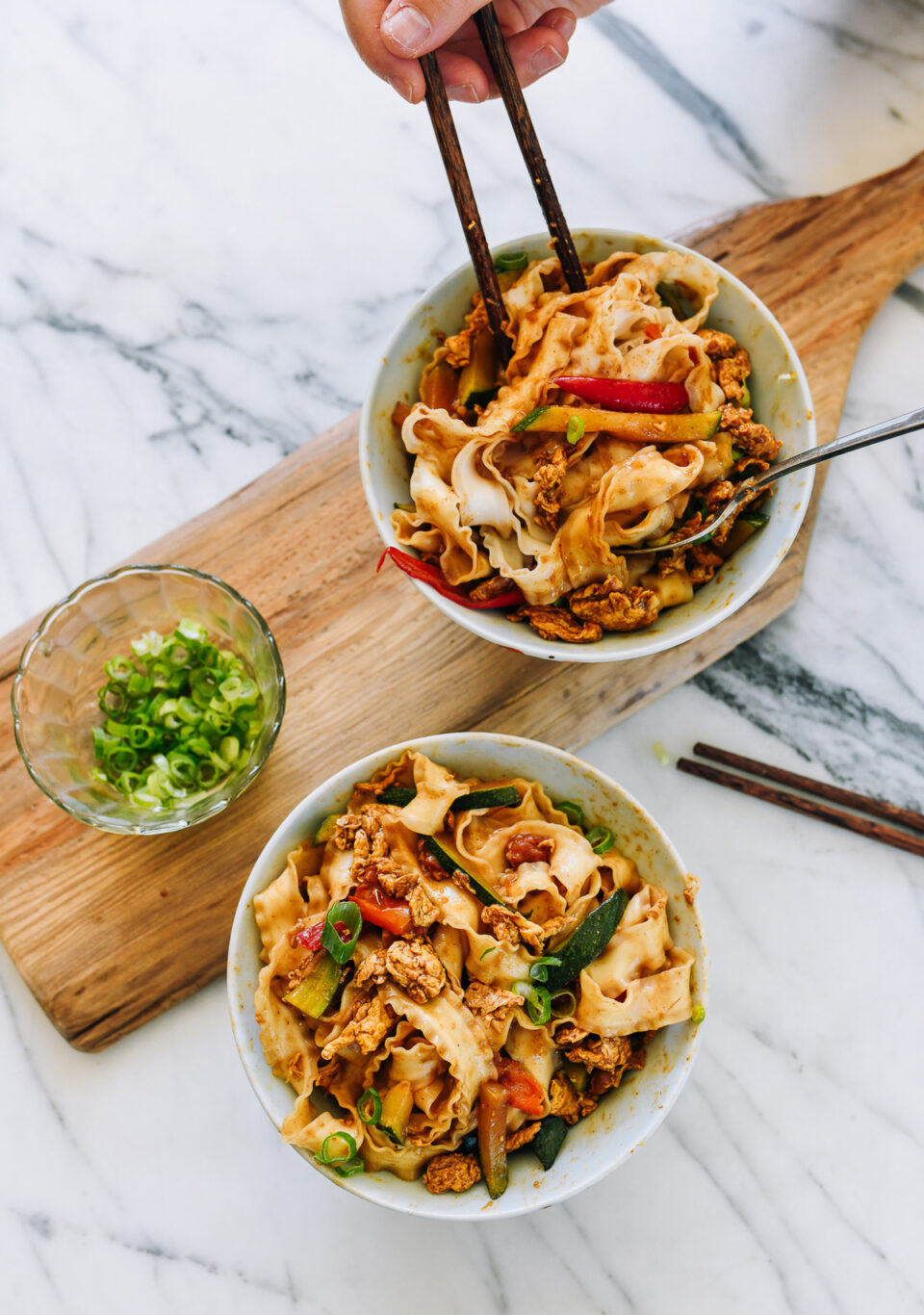 Chinese braised egg noodles recipe