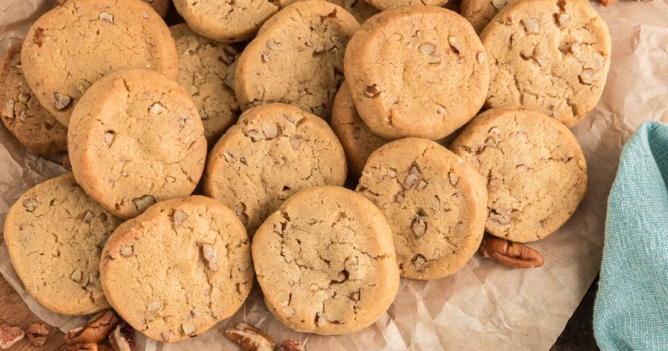 Butter Pecan Refrigerator Cookies