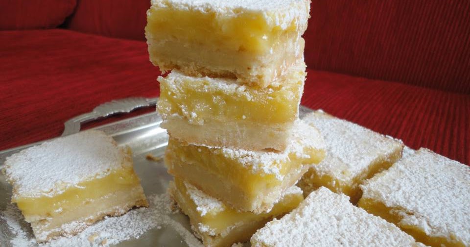 Lemon Bars (Limonlu Kareler)