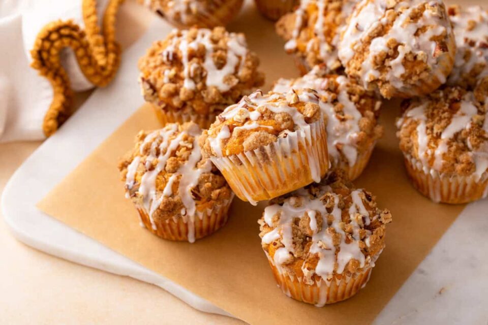 Pumpkin Cream Cheese Muffins