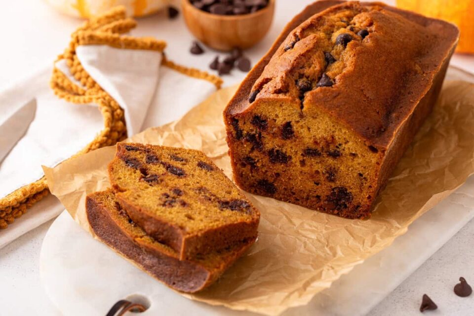 Chocolate Chip Pumpkin Bread